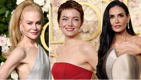 Golden Globes 2025: bellissime “Perennials” e pixie cut a sorpresa. La bellezza del primo red carpet dell’anno