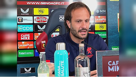 Genoa, Gilardino: Siamo tutti arrabbiati, con l'Atalanta pronti a metterci l'elmetto