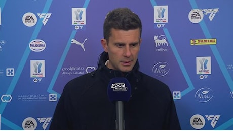 Thiago Motta: Non possiamo essere contenti - Supercoppa Italiana 2025 Video