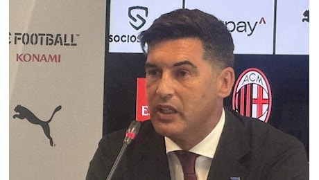 Conferenza stampa Fonseca: le parole del tecnico alla vigilia di Real Madrid Milan