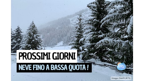 Meteo: dove cade la Neve nei prossimi giorni; ultima previsione