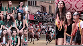 Siena, ospiti illustri assistono al Palio del 2 luglio: ecco chi c'è