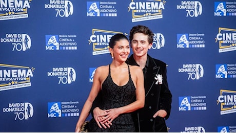 David di Donatello, Timothée Chalamet torna a Roma con la fidanzata Kylie Jenner. Ecco tutti gli ospiti della kermesse