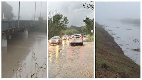 Maltempo, allerta fiumi in Emilia Romagna. La diretta