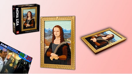 Non lasciate la Gioconda ai Francesi: il quadro LEGO è al minimo storico per il Black Friday!