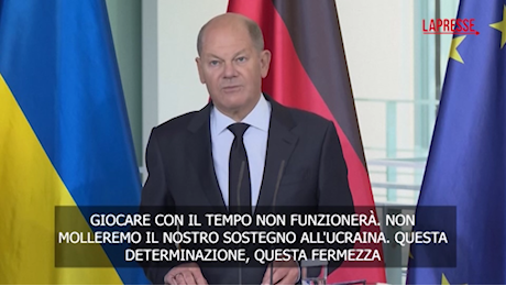 VIDEO Berlino, Scholz riceve Zelensky: Nuovo pacchetto di 1,4 miliardi a sostegno dell'Ucraina