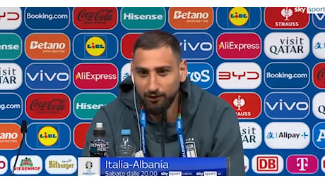 Italia, Donnarumma: “Domani sarà una partita speciale. Affronteremo una Francia arrabbiata”