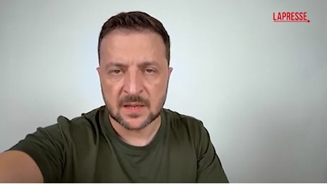VIDEO Ucraina, Zelensky: Dalla Germania altri missili Patriot