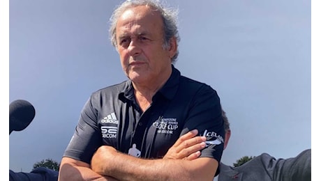 Platini: 'Sono contrario al Var. Thiago Motta? Vediamo a fine carriera...'