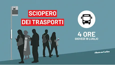 Sciopero bus 18 luglio a Bologna e in Emilia Romagna, gli orari