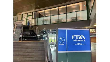 ITA Airways, la lounge a Linate chiuderà diversi mesi, sarà rifatta da zero e ingrandita