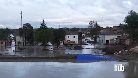 Maltempo, il Lamone sfonda di nuovo gli argini a Traversara in Emilia-Romagna