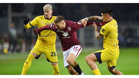 Torino-Parma 0-0 al 45′: ai granata manca il killer instinct