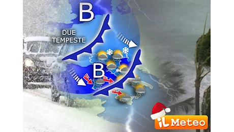 Meteo Editoriale: doppio attacco prenatalizio, in arrivo due tempeste artiche, parla Andrea Garbinato