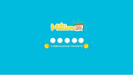 Million Day, l’estrazione delle 13:00 di mercoledì 7 maggio