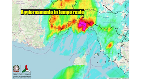 TEMPORALE A V SULLO SPEZZINO, FORTE MALTEMPO, LA SITUAZIONE IN TOSCANA - METEO flash