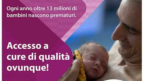 Giornata della Prematurità 2024: al Policlinico di Messina informazioni e sensibilizzazione