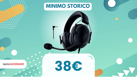 L'audio perfetto per il gaming diventa accessibile: Razer Blackshark V2 X al MINIMO STORICO!