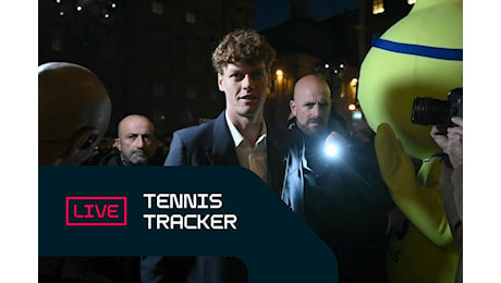 Tennis Tracker, ATP Finals: Fritz avanti di un set contro Medvedev, stasera il debutto di Sinner