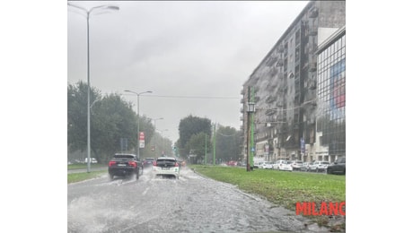 Temporale a Milano: Seveso e Lambro raggiungono la soglia d'attenzione