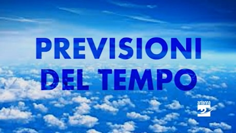 Le previsioni del tempo: in arrivo una settimana di maltempo