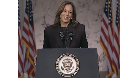 Harris: Ha vinto Trump. E 'avverte' il nuovo presidente