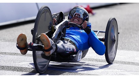 Paralimpiadi: Martino Pini è bronzo nella crono su strada