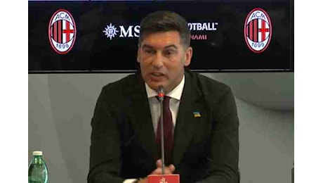 Milan-Juventus, Fonseca: “Gara difficile offensivamente, giorni di tanto lavoro in difesa. Theo…”