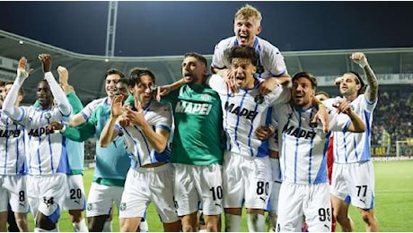 Serie B, venerdi la festa promozione per il Sassuolo