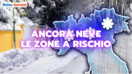 Meteo: neve a bassa quota questa settimana, le zone interessate