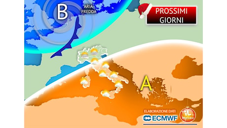 Meteo: Prossimi Giorni, Cambia tutto da giovedì. In arrivo Piogge, Temporali e Nevicate. I dettagli