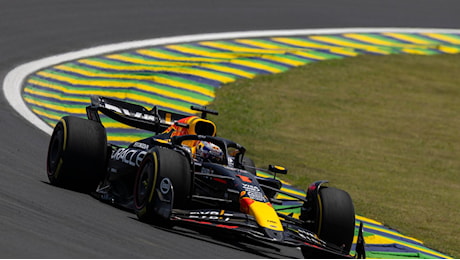 Gara sprint in Brasile, Verstappen retrocede al quarto posto