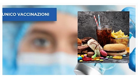 Le contraddizioni a matrioska della finanza farmaceutico-pubblicitaria: prima ti inzeppo di cibo spazzatura, poi ti do il vaccino per dimagrire