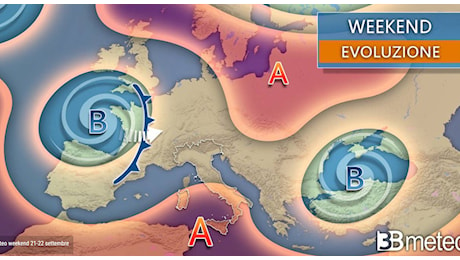 Meteo Italia, perturbazione atlantica in arrivo: l'autunno inizia con temporali e maltempo