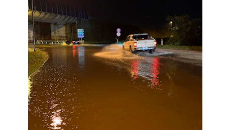 Pinerolo, bomba d’acqua