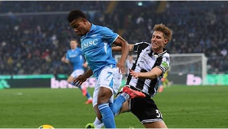 Udinese-Napoli 1-3, LE PAGELLE DELL'AVVERSARIO: Neres è imprendibile