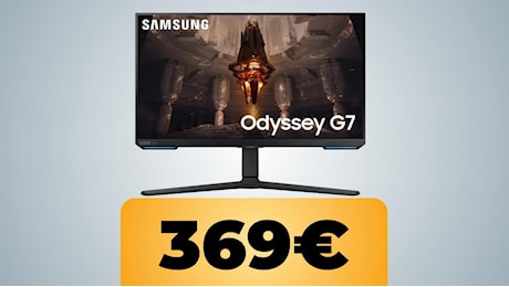 Il monitor Samsung Gaming Odyssey G7 4K da 28 pollici è al prezzo minimo storico su Amazon per il Black Friday