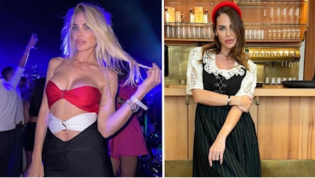 Ilary Blasi all'Oktoberfest con Bastian Muller: le foto in costume tipico bavarese