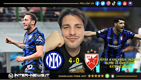 VIDEO – Guai Inter? Inzaghi li supera con lo Stella Rossa! | Inter-News Web TV