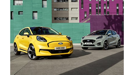 Ford Puma Gen-E: il crossover elettrico con 523 km di autonomia