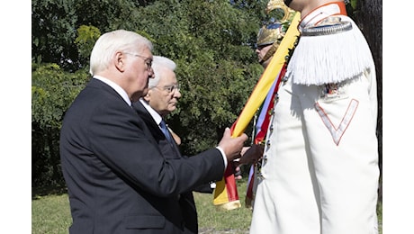 Marzabotto, Mattarella e Steinmeier alla commemorazione dell'eccidio nazista, ma Meloni non si vede