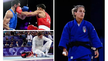 Olimpiadi di Parigi: giornata nera per judo, boxe e scherma tra decisioni arbitrali discutibili e l’amarezza degli atleti
