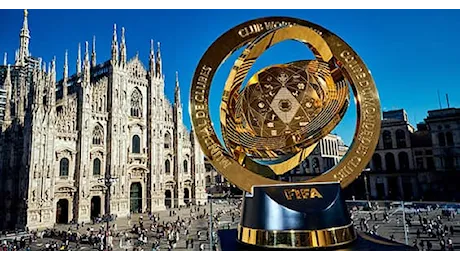 Mondiale per club 2025, il trofeo è a Milano. Marotta: L'auspicio è vincere