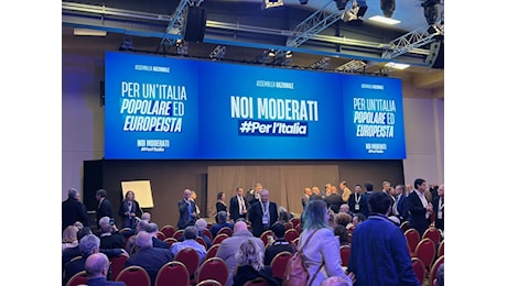 Via all’assemblea nazionale di ‘Noi Moderati’ “per un’Italia popolare ed europeista”