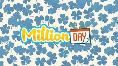 Million Day, l’estrazione delle 13:00 di sabato 29 giugno