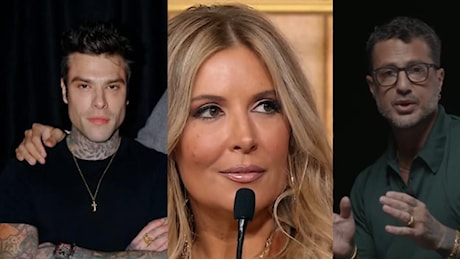 Fabrizio Corona e Selvaggia Lucarelli in un acceso scontro sulla salute mentale di Fedez