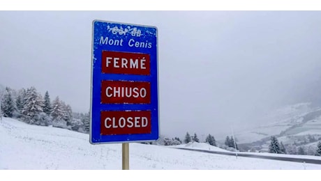 NEVICA, CHIUSO IL COLLE DEL MONCENISIO