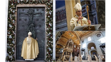 Giubileo 2025, aperta la Porta Santa di San Giovanni in Laterano. FOTO