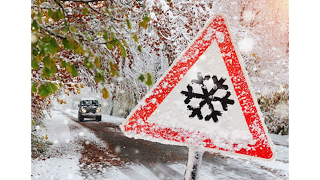 Imminente irruzione di aria fredda, in arrivo la prima neve in Appennino, gelate al Nord fino in pianura