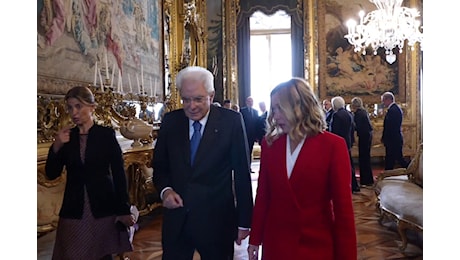 Mattarella riceve Meloni e ministri in vista del Consiglio Ue